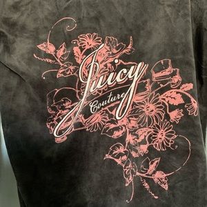 Juicy Couture Brown Velour Tracksuit Jacket